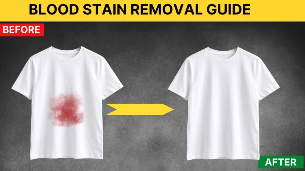How to Remove Blood Stains from Clothes