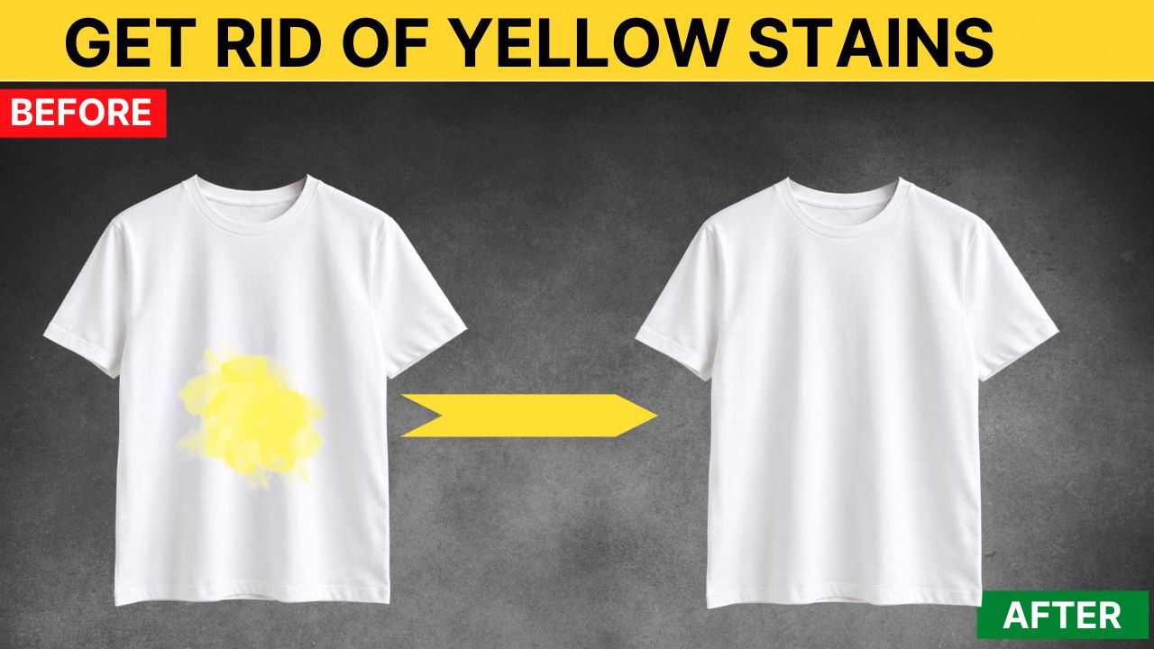 How to Remove Yellow Stains From White Clothes