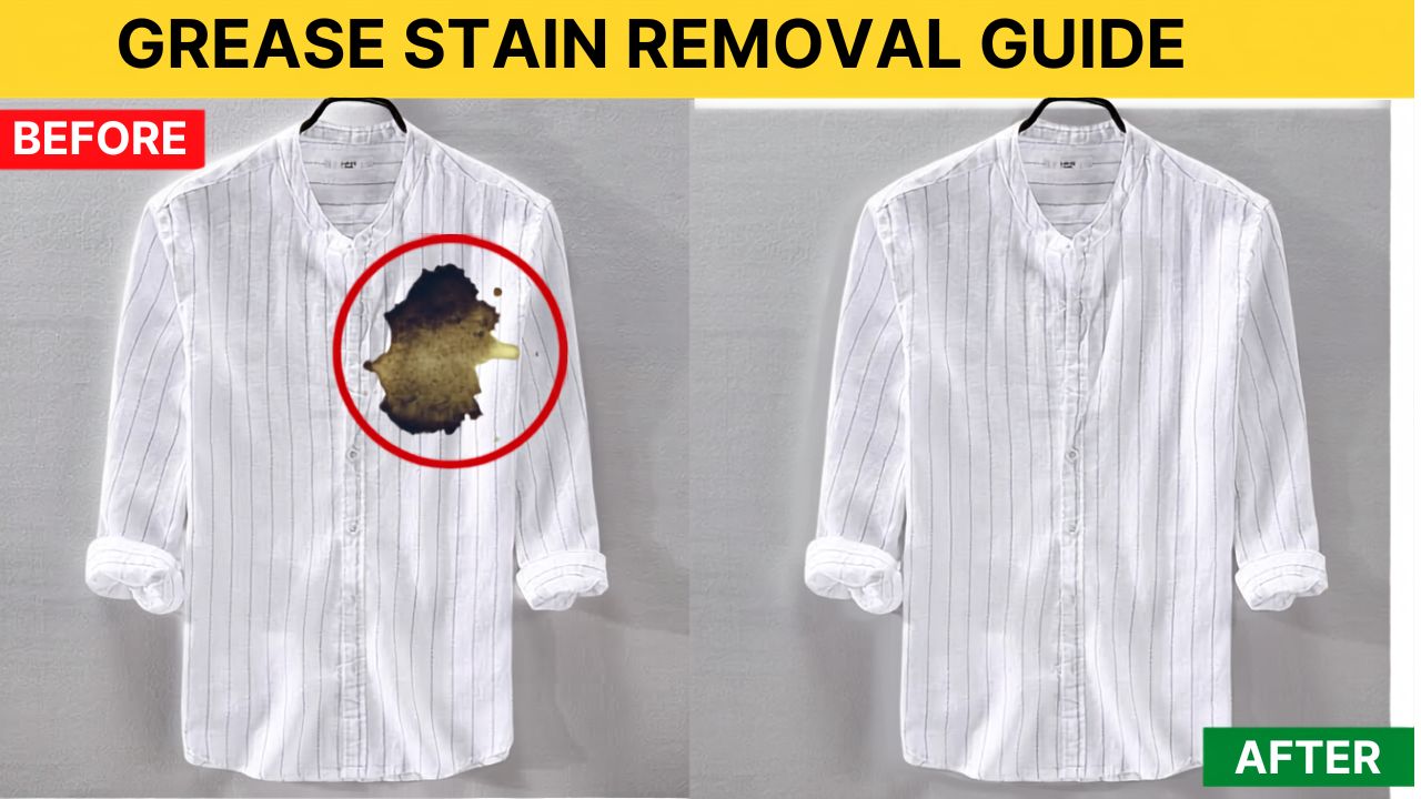 GREASE STAIN REMOVAL GUIDE