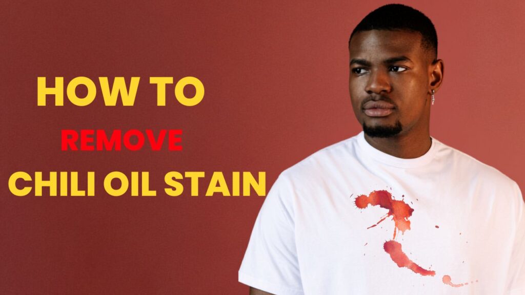 How to remove chili stain from cloth